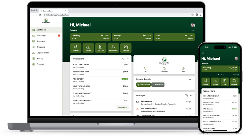 Online Banking Graphic